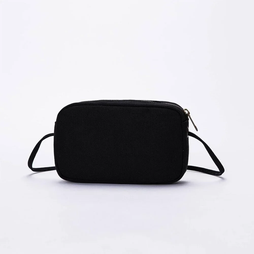 Women's Nylon Crossbody Bag Small Shoulder Purse with External Pocket